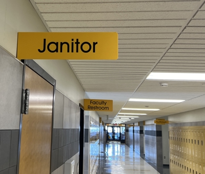 Interior Signage Photo